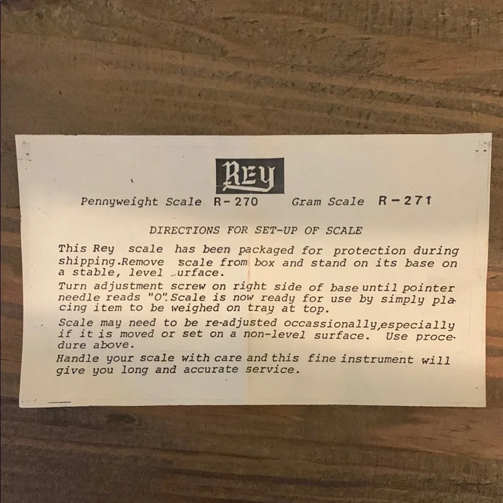 Pelouze Gray Mechanical Scale by Rey - Picture 3 of 5
